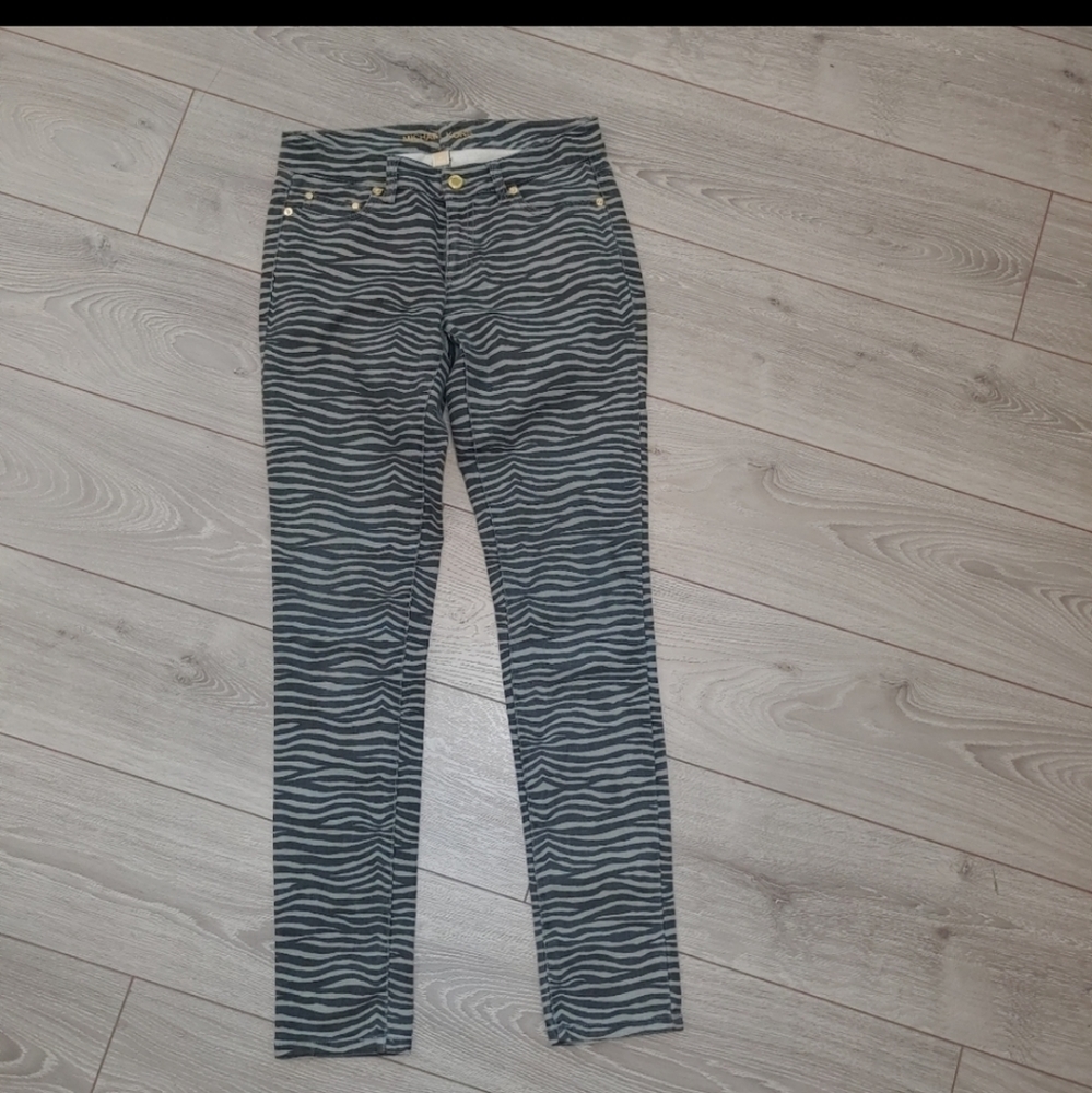 MICHAEL kors zebra print pants